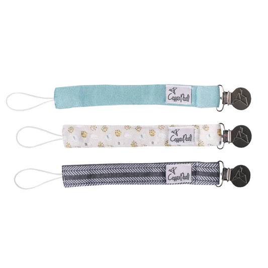 Chip Binky Clips Copper Pearl
