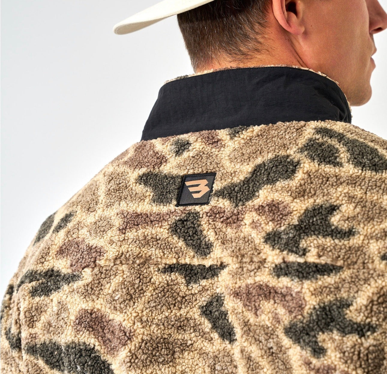 Sherpa - Quarter Zip - Rocky Mountain Camo Burlebo