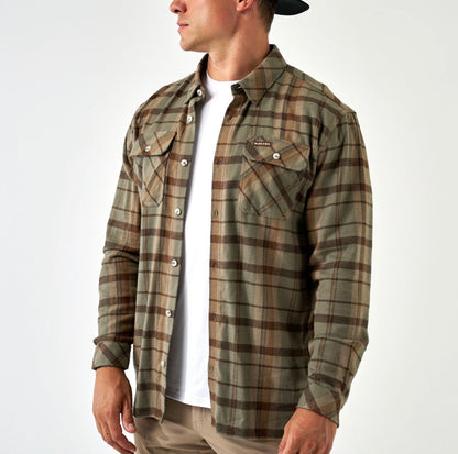 Flannel - Timber Brown Burlebo