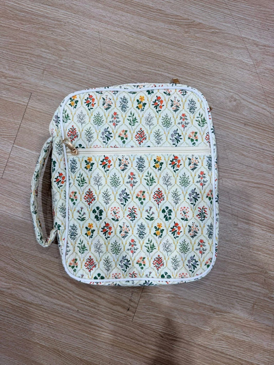 Multicolored Floral Bible Cover