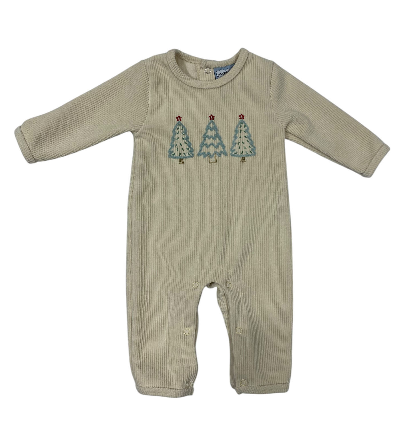 O’ Christmas Tree Boy Romper Three Sisters