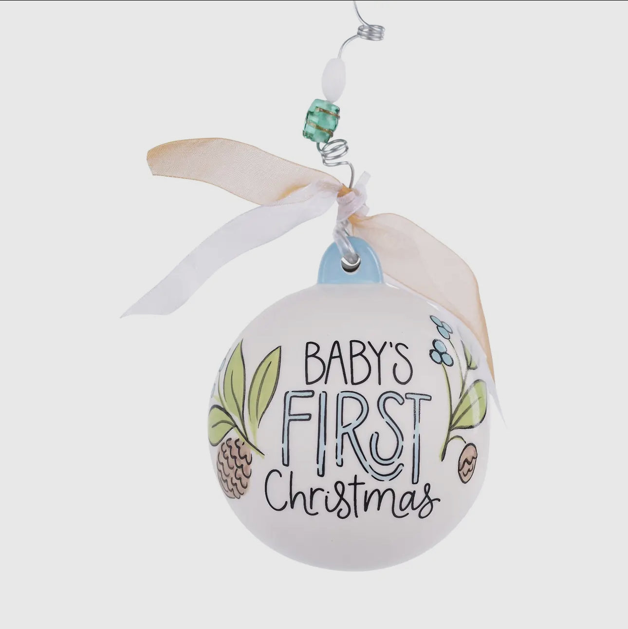 Baby’s first Christmas ornament