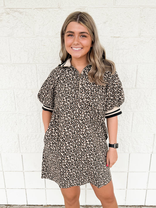 Cheetah Luxe Dress