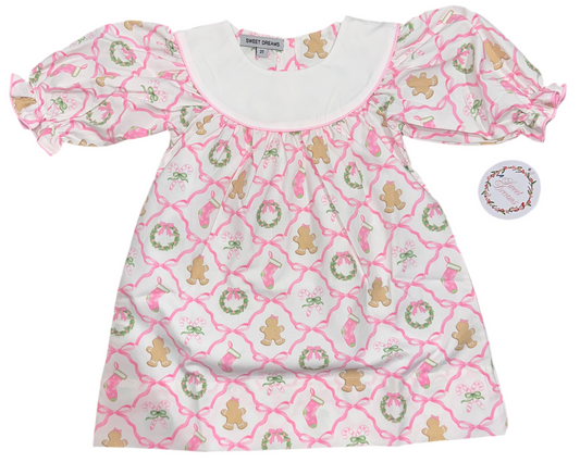 Christmas Bow Dress-Sweet Dreams