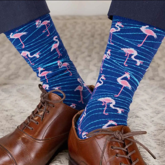 Flamingo socks