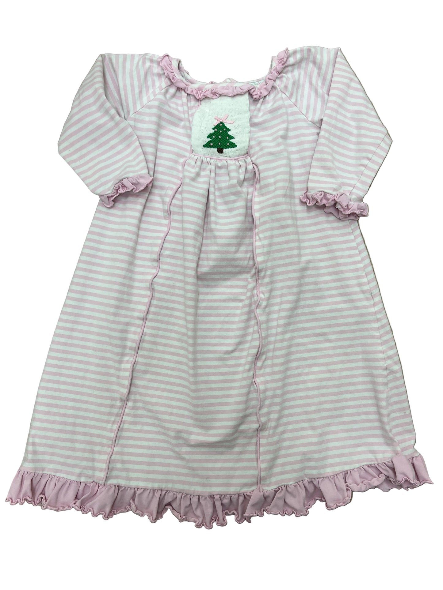 Christmas Tree Smocked Dress | Cecil & Lou