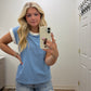 Stripe Everyday Top| Ocean Blue