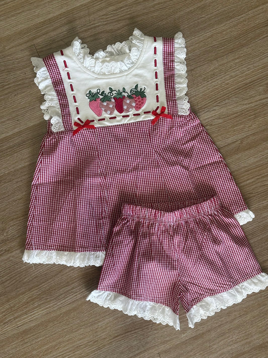 Strawberry Girl Set| Jumping Jolly