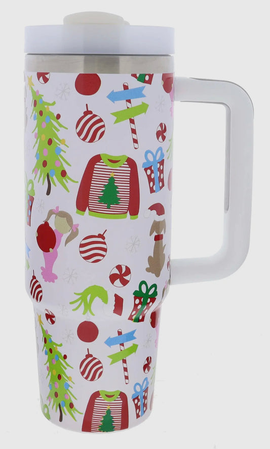 Merry whatever 30oz tumbler