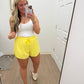 Lemon Activewear Shorts with Lining