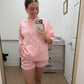 Pink Polka Dot Scuba Set