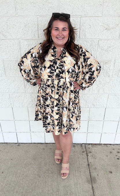 Flirty Floral Dress