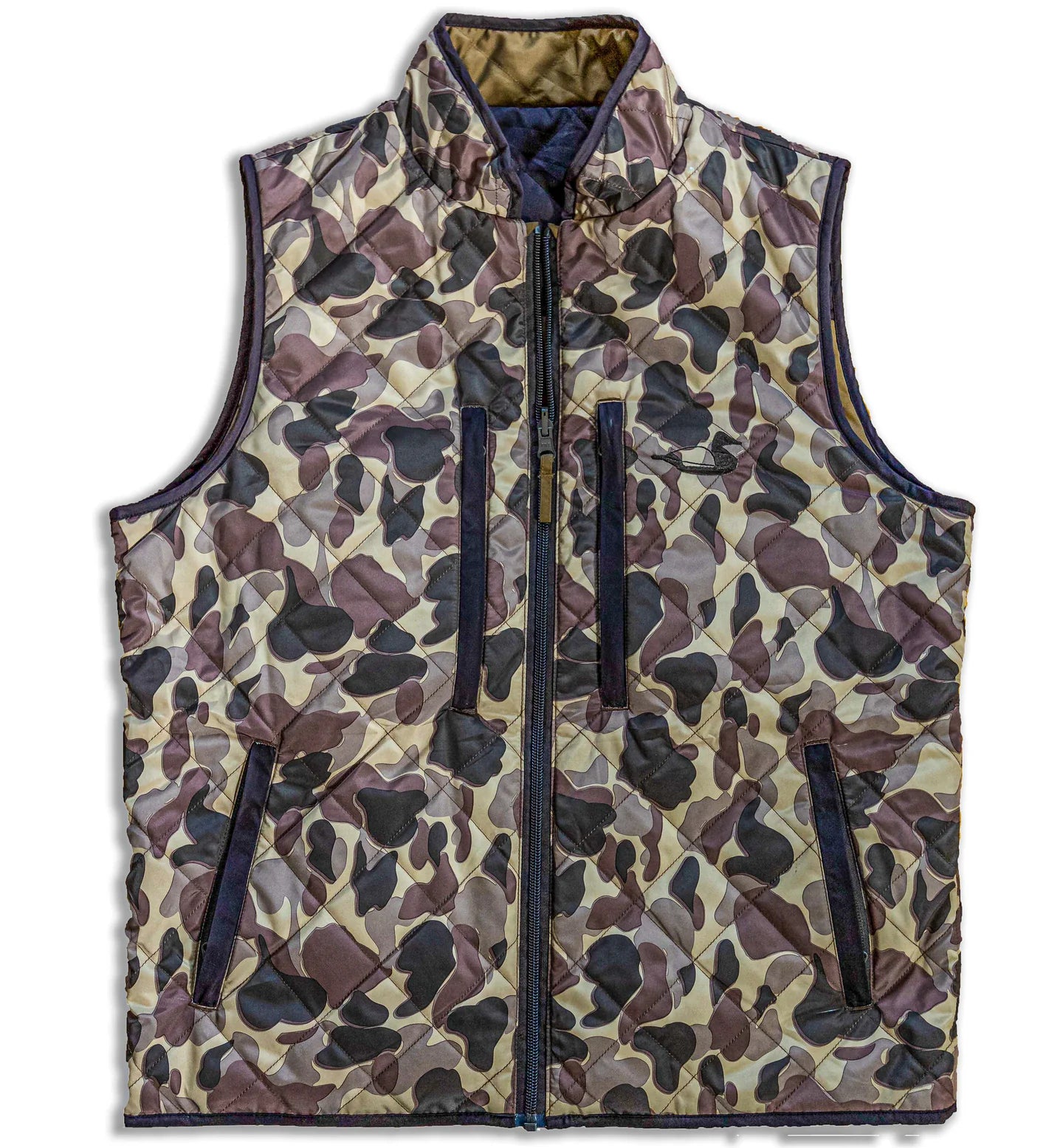 Dixie decoy reversible frog skin camo vest