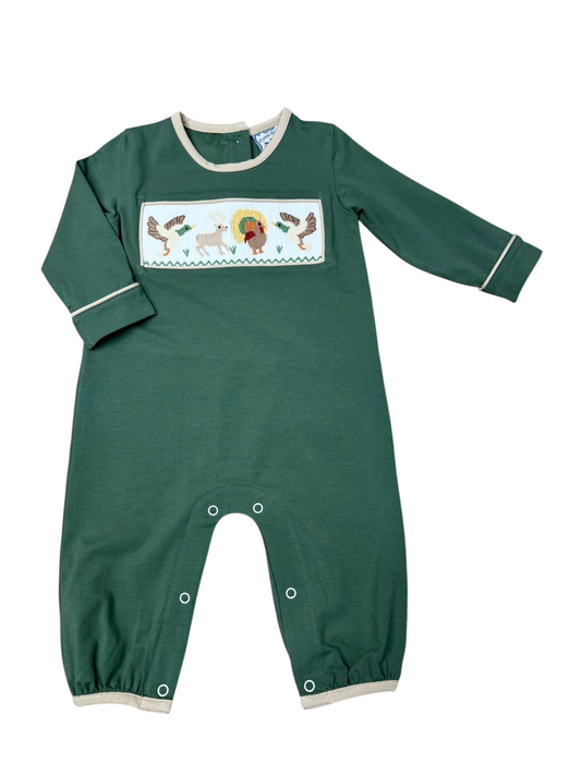 Boys Life Smocked Boy Romper Three Sisters
