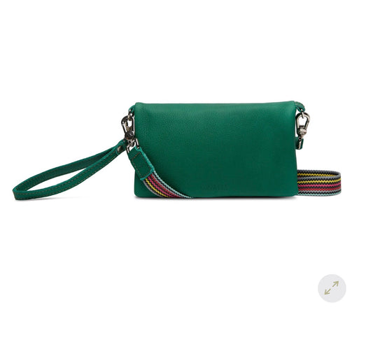 Teal Uptown Crossbody