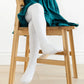 White Knit Tights- LSC