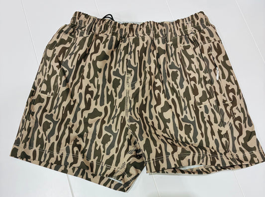 Retro Bayou Camo Freeballer Shorts| Meripex