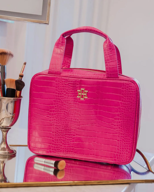 Punta Cana Large Case Hot Pink - Caroline Hill