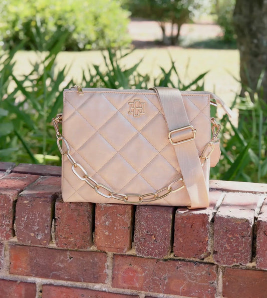 Ariana Crossbody Gold Shimmer