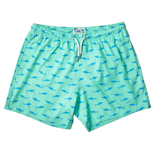 Youth Great White Swim Trunks Bermies