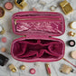 Classic Train Case - Fuchsia Velvet