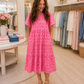 Rosette Pink Charm Maxi