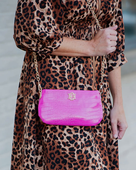 Livi Crossbody Hot Pink - Caroline Hill