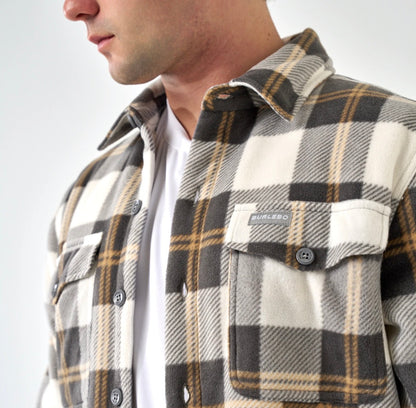 Shacket - Coyote Plaid Burlebo