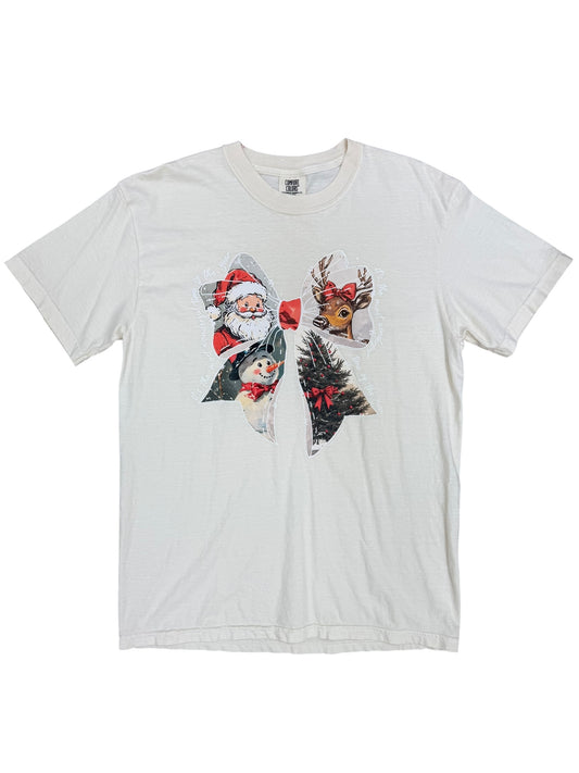 Christmas Bow Tee