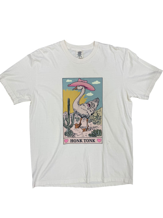 Tan Honk Tonk Tee