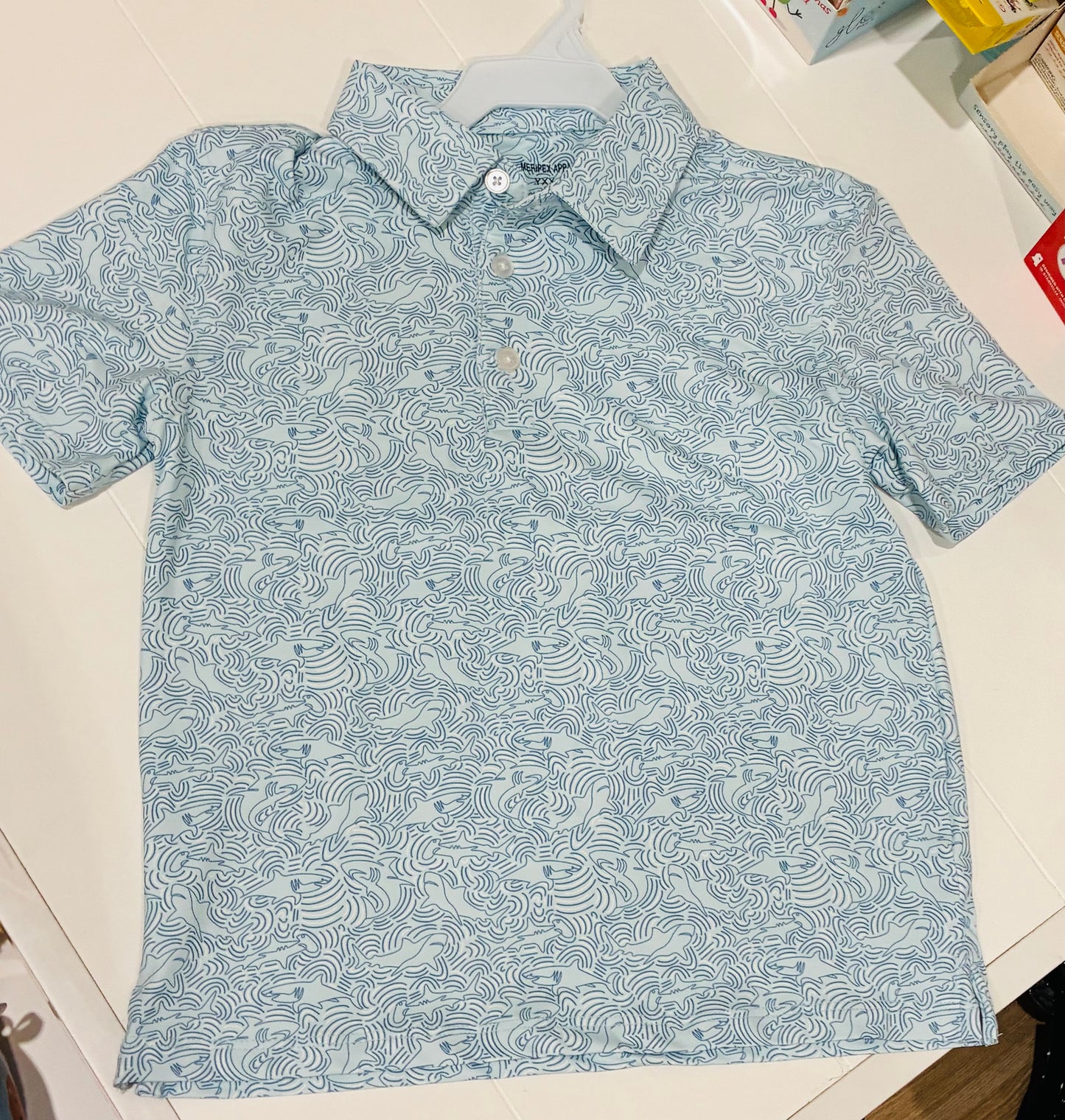 Fins Up Performance Polo|Meripex