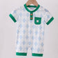 Golf boy romper