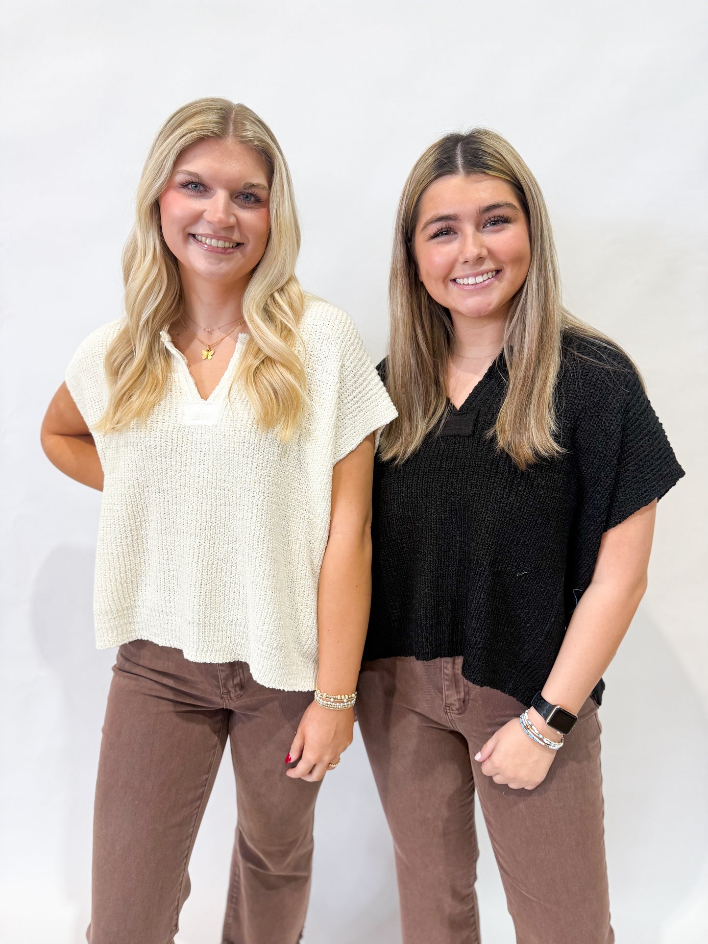 Back Patch Sweater | Black