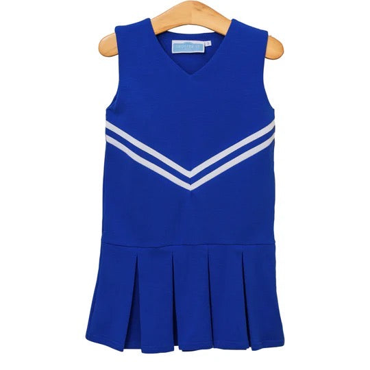 Royal blue cheer dress