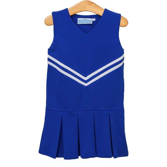 Royal blue cheer dress