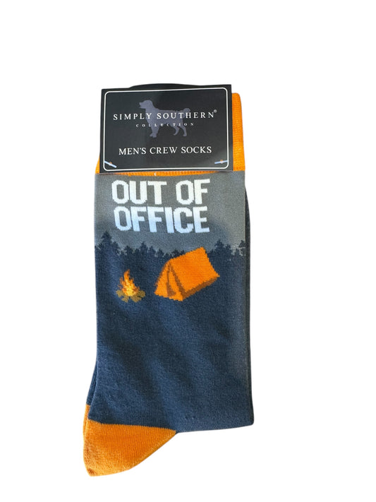 Out of office men’s socks