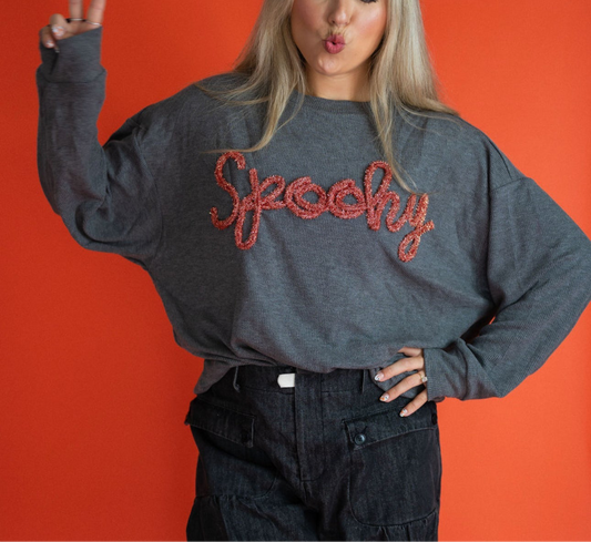 Spooky Tinsel Sweatshirt