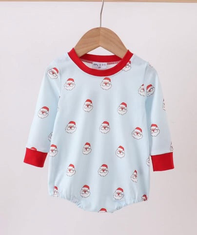 Blue Santa Boy Bubble