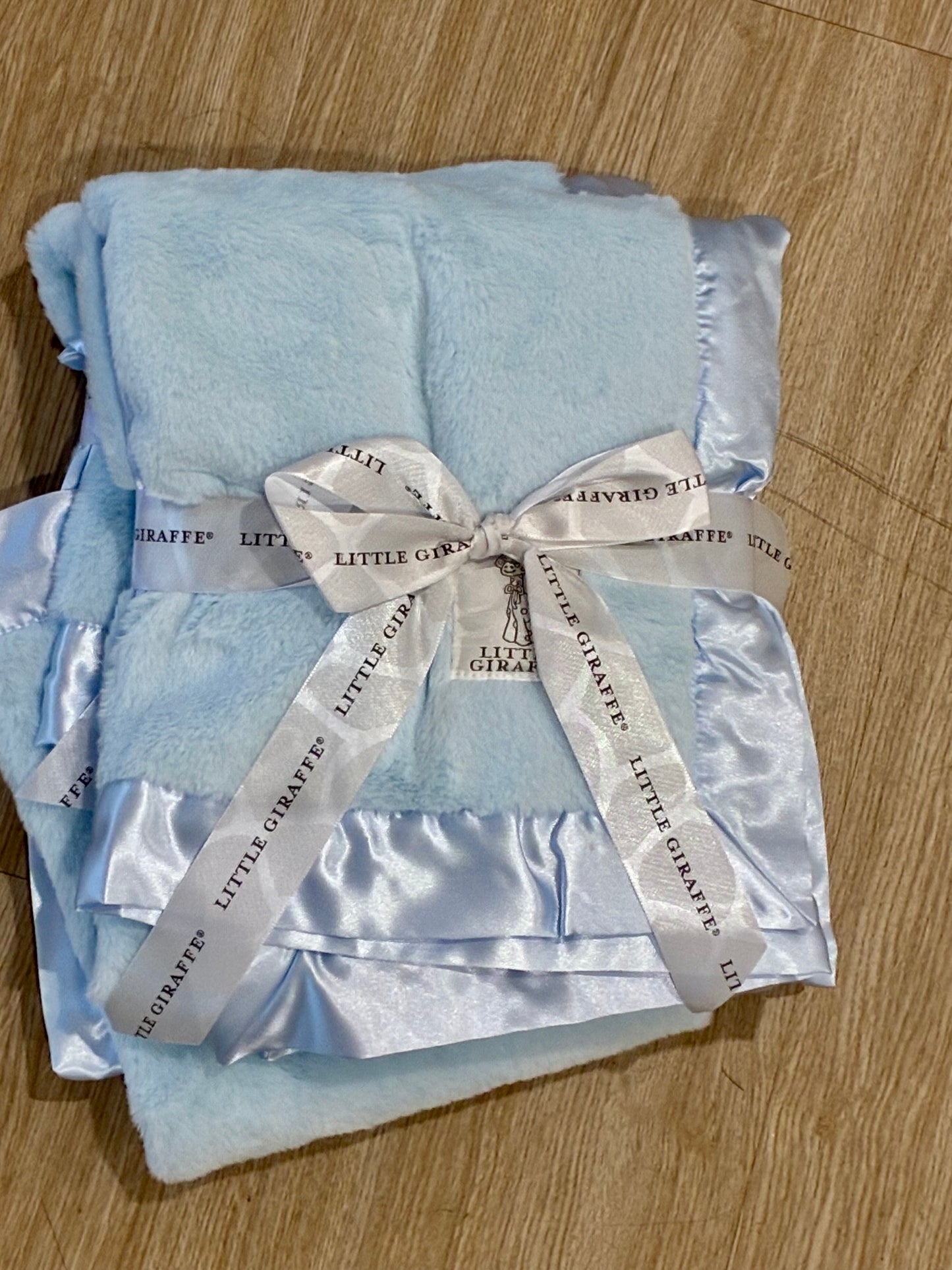 Little Giraffe Posh Mink baby blanket