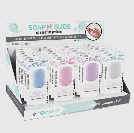 En Route Soap ‘n Suds On-The-Go Soap Sheets