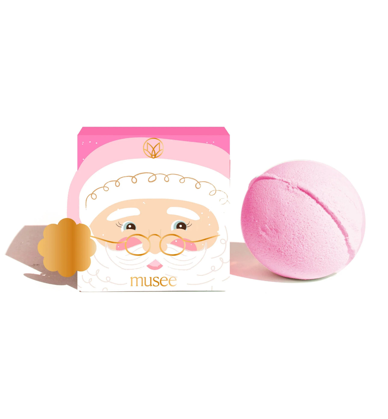 Pink Santa bath balm