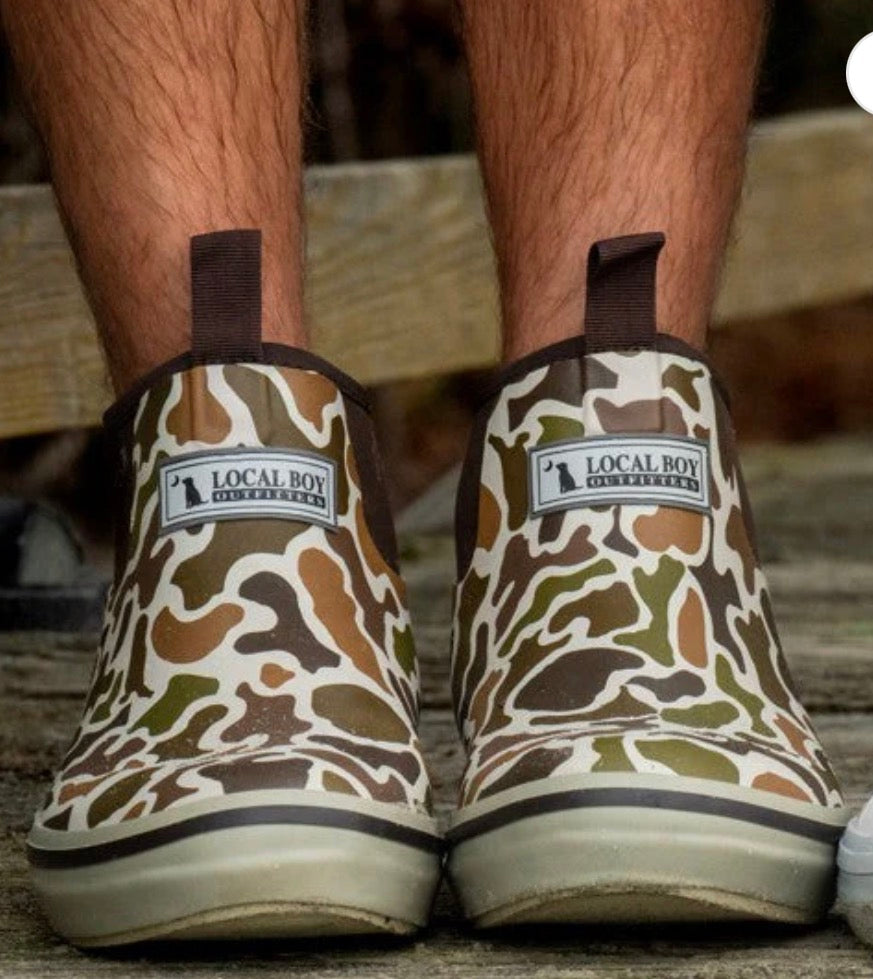 Localflage Camo Rubber Boots|Local Boy