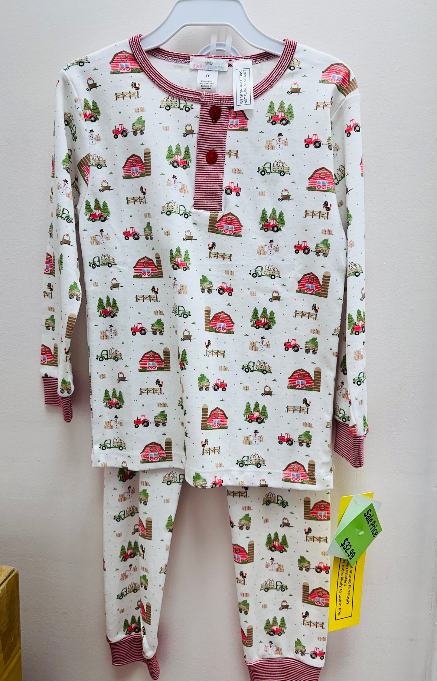 Farm Boy PJ Set