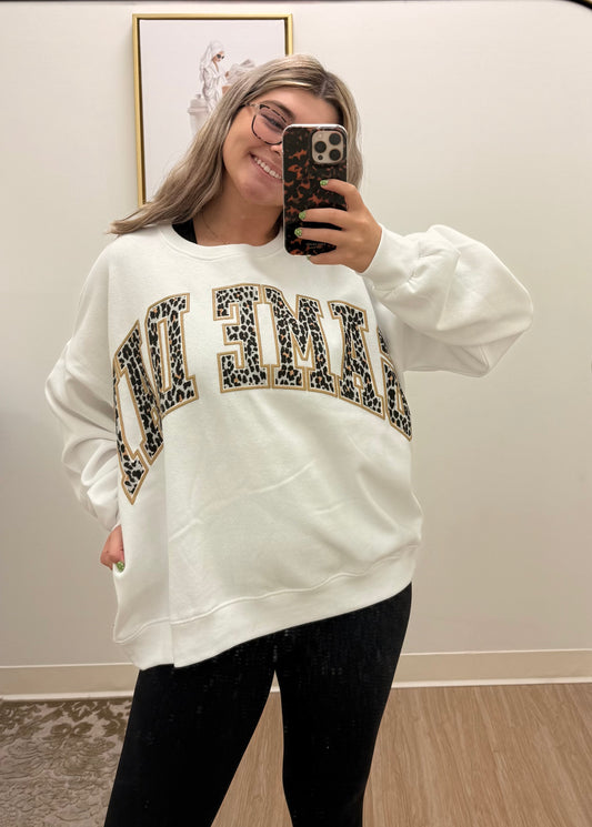 Oversized Game Day Sweatshirt