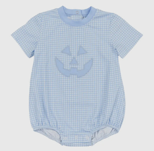 Jack O Lantern blue boys bubble