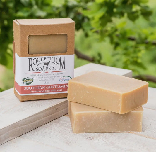 Rock bottom goat milk soap