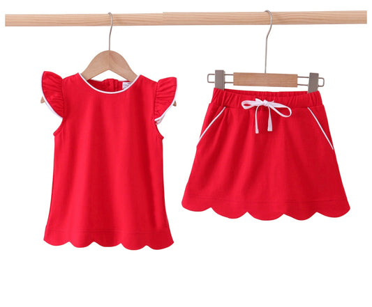 Red Scallop Set