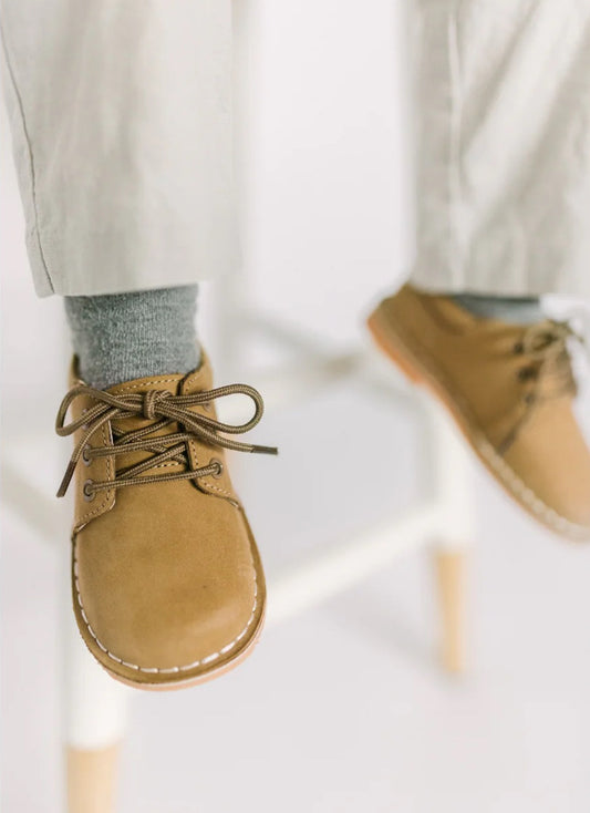 Tyler Nubuck Khaki Lace Up