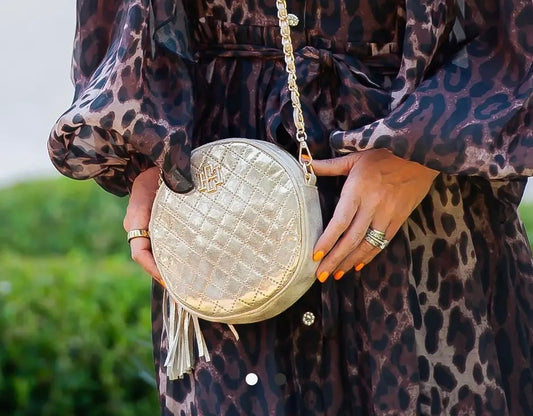 Cece Circular Crossbody Champagne Pop