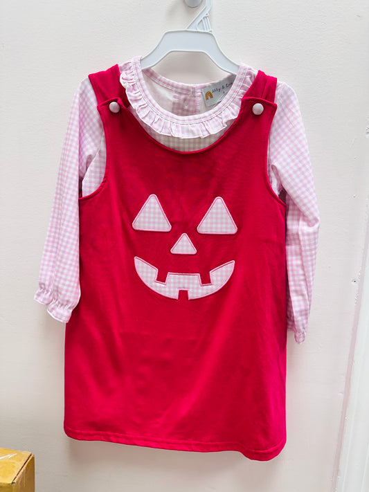 Pink Girl Pumpkin Dress